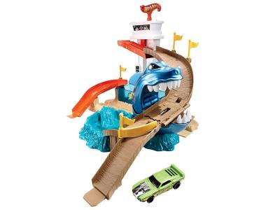 Pista Hot Wheels Color Change Ataque Tubarão