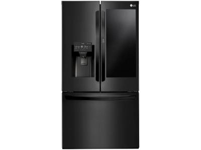 Geladeira/Refrigerador LG Smart Side by Side French Door Black Inox 660L GM-X288NQXH