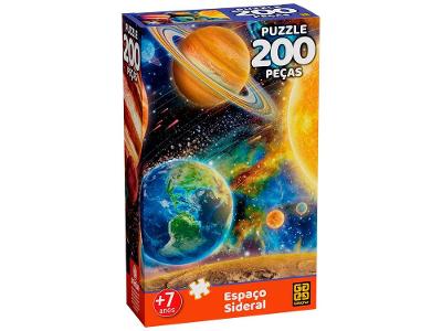 Quebra-cabeça 200 Peças Puzzle Espaço Sideral