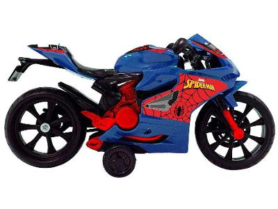 Moto de Brinquedo Marvel Spider-Man Webcycle 