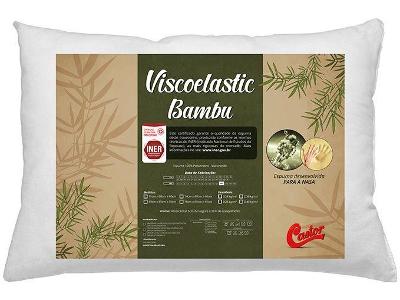Travesseiro Castor Viscoelastic Bambu