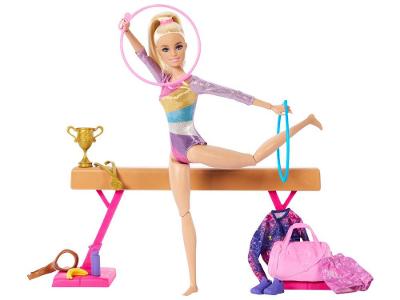 Boneca Barbie Profissões Ginasta com Acessórios