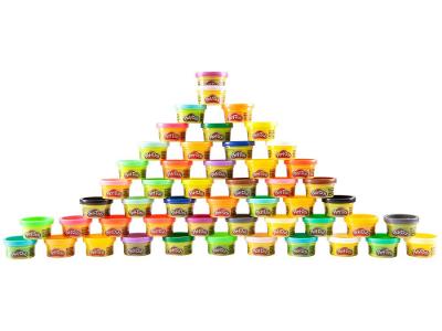 Massinha Play-Doh Hasbro Com 50 Potes