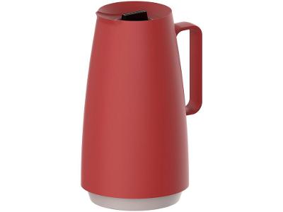 Bule de Chá e Café de Plástico Vermelho 500ml Tramontina Exata
