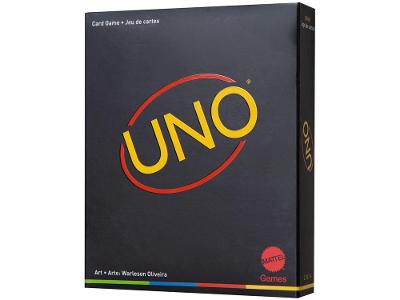 Uno Jogo De Cartas Minimalista 11cm