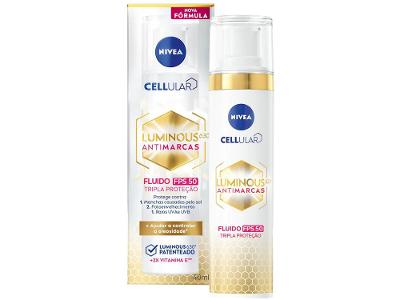 Fluido Facial Nivea Protetor Cellular Luminous 630º