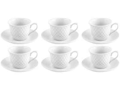 Jogo de Xícaras de Chá de Porcelana 150ml 