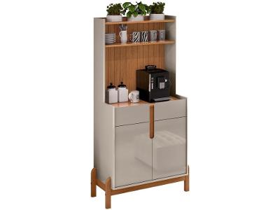 Armário de Cozinha Casa D Lizz 2 Portas 2 Gavetas 81x153,5cm