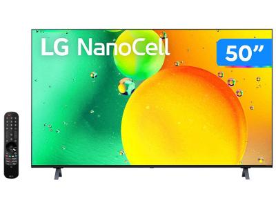 Smart TV 50” 4K LED LG NanoCell 50NANO75