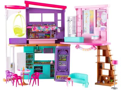Casa da Barbie Malibu 60cm com Acessórios