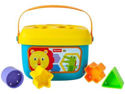 Brinquedo de Encaixar Balde Primeiros Blocos