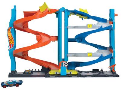 Pista Hot Wheels Torre de Corridas com Altura