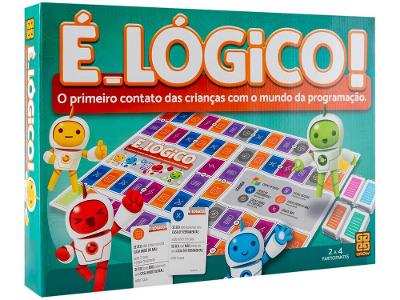 Jogo É Lógico! Tabuleiro Grow