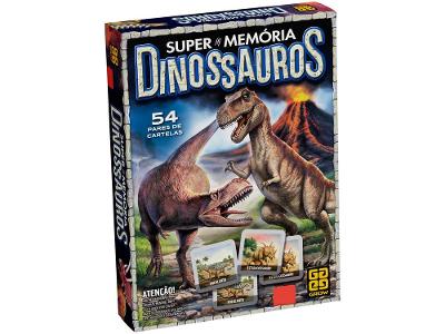 Jogo da Memória Dinossauros Grow