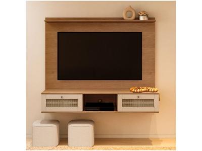 Painel para TV até 72" Artely Trama 1 Prateleira