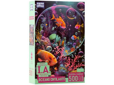 Quebra-cabeça 500 Peças Game Office 