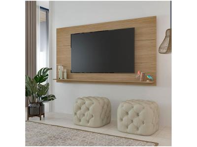 Painel para TV até 75" Artely Slim 1 Prateleira