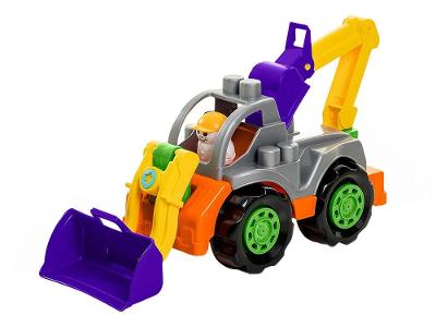 Trator de Brinquedo Rodadinhos Blocks Trator