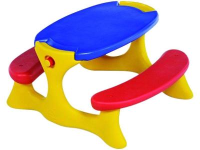 Mesa com 2 Banquetas Infantil Bandeirante Recreio