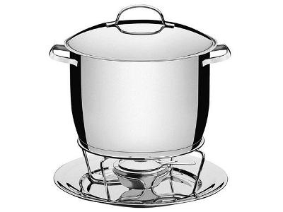 Rechaud Inox Tramontina Cilíndrico 7,4L