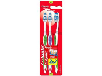 Escova de Dente Colgate Twister 3 Unidades