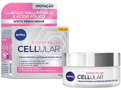 Creme Facial Antissinais Nivea Cellular Dia FPS 30 49g