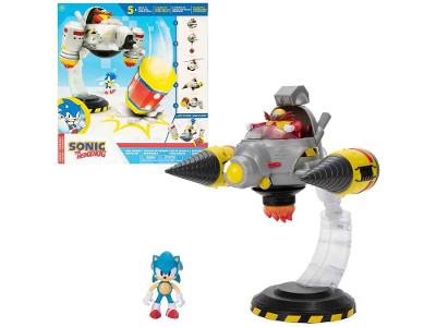 Playset Sonic The Hedgehog Batalha Veículo Egg