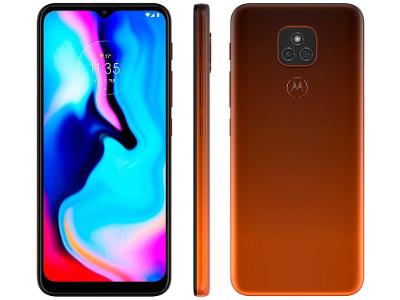 Smartphone Motorola Moto E7 Plus 64GB Bronze Âmbar