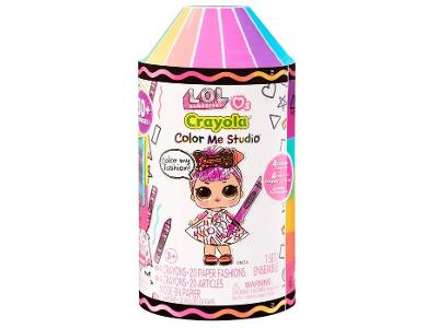 Boneca L.O.L. Surprise! Crayola Color Me Studio