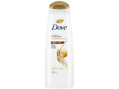 Shampoo Dove Nutrição com Fusão de Óleos 400ml