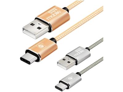Cabo Type-C 1m e 2m Carga Rápida