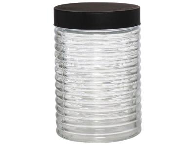 Pote de Vidro Hauskraft  Características com Tampa Redondo 1,2L Fontana