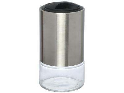 Pote de Vidro Hauskraf com Tampa Redondo 1L Max