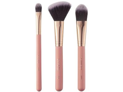 Kit de Pincéis de Maquiagem Lanossi Rose Gold