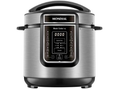 Panela de Pressão Elétrica 6L Mondial Digital Master Cooker PE-60-6L-I