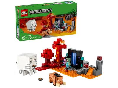 LEGO Minecraft A Emboscada no Portal do Nether