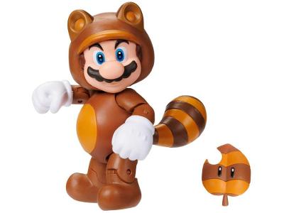 Boneco Super Mario Fire 10,3cm com Acessório 