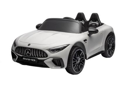 Carro Elétrico Infantil Branco Mercedes 
