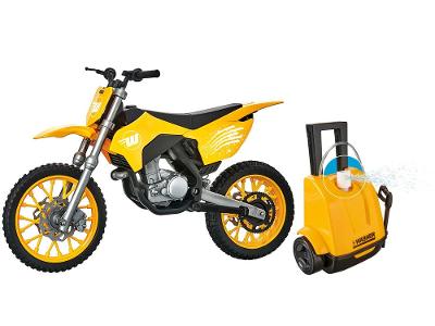 Moto de Brinquedo Lava Rápido Wash Garage Moto 