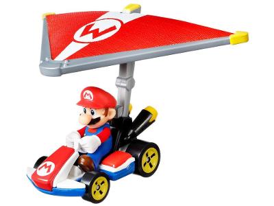 Carrinho Hot Wheels Mario Kart com Glider