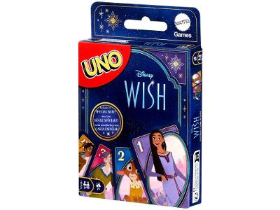 Jogo UNO Disney Wish Mattel 113 Cartas 