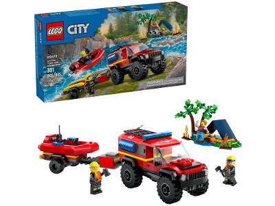LEGO City Caminhão dos Bombeiros 4x4 com 