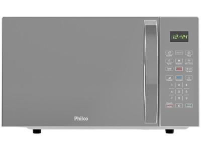 Micro-ondas Philco 25L Prata Espelhado PMO28S