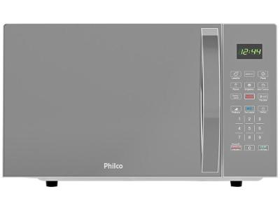 Micro-ondas Philco 25L Prata Espelhado PMO28S