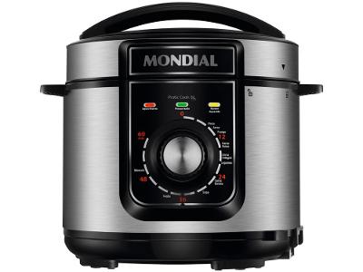 Panela de Pressão Elétrica 5L Mondial Pratic Cook PE-48-5L-I