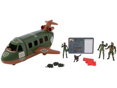 Mini Avião Militar Force Warfare com Acessórios