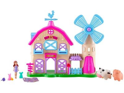 Playset Celeiro da Judy Samba Toys 5 Peças