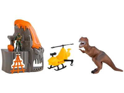 Playset Militar Rex Scape Run Samba Toys 4 Peças