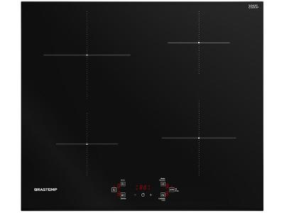 Cooktop 4 Bocas Indução Brastemp Vitrocerâmico