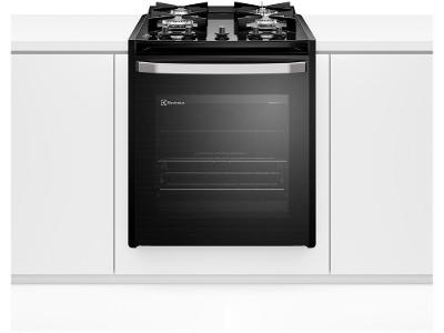 Fogão 4 Bocas de Embutir Electrolux Preto Experience FE4BP